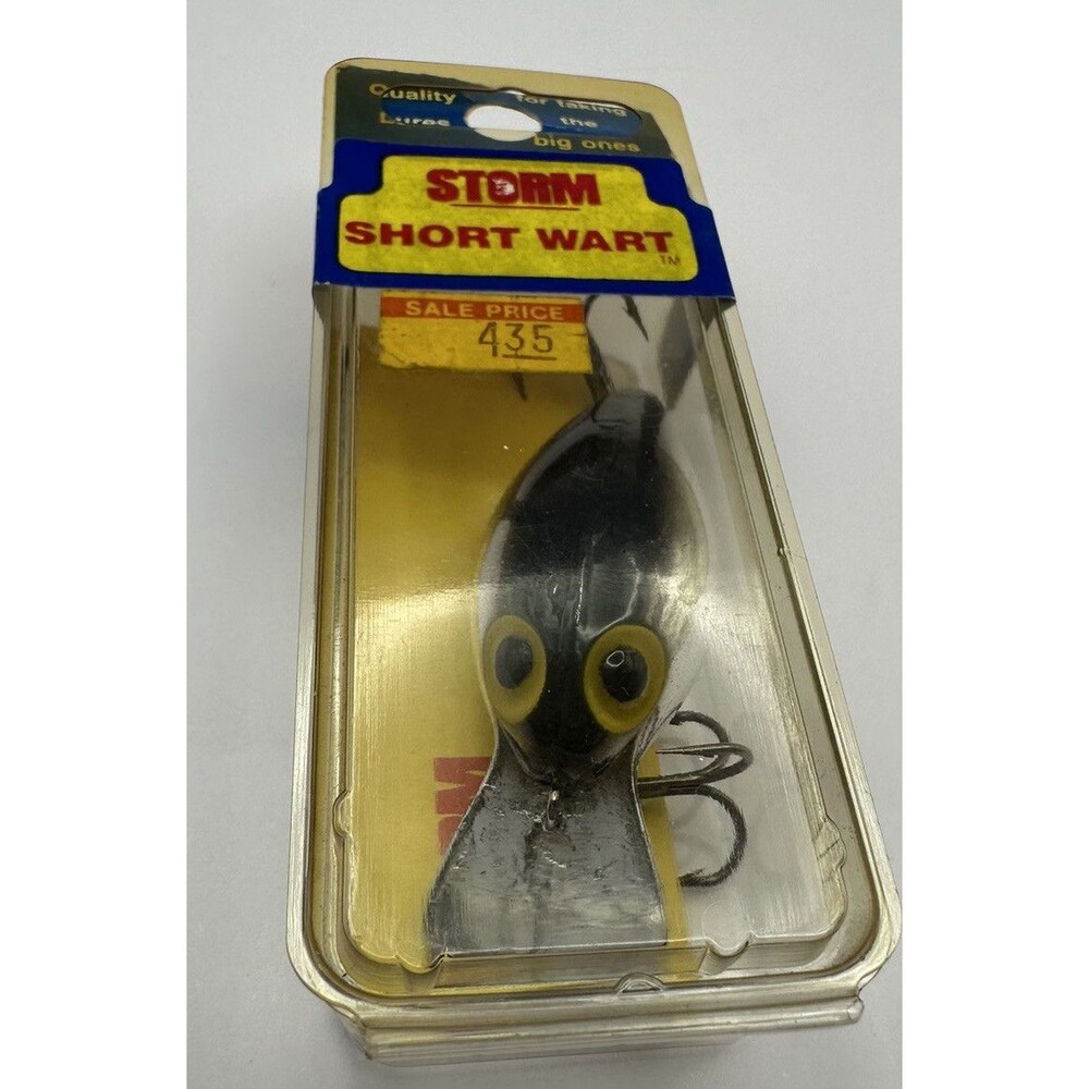 Storm Short Wart Pre Rapala Fishing Lure Solid Metallic Silver FV103